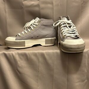 Women’s Adidas Originals Nizza Trek Olive Green Canvas Sneakers Sz.8